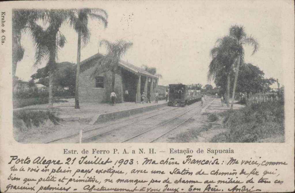 Sapucaia do Sul - Estação trem. 