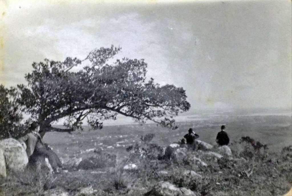 Porto Alegre - Vista do Morro do Osso no início do século XX.
