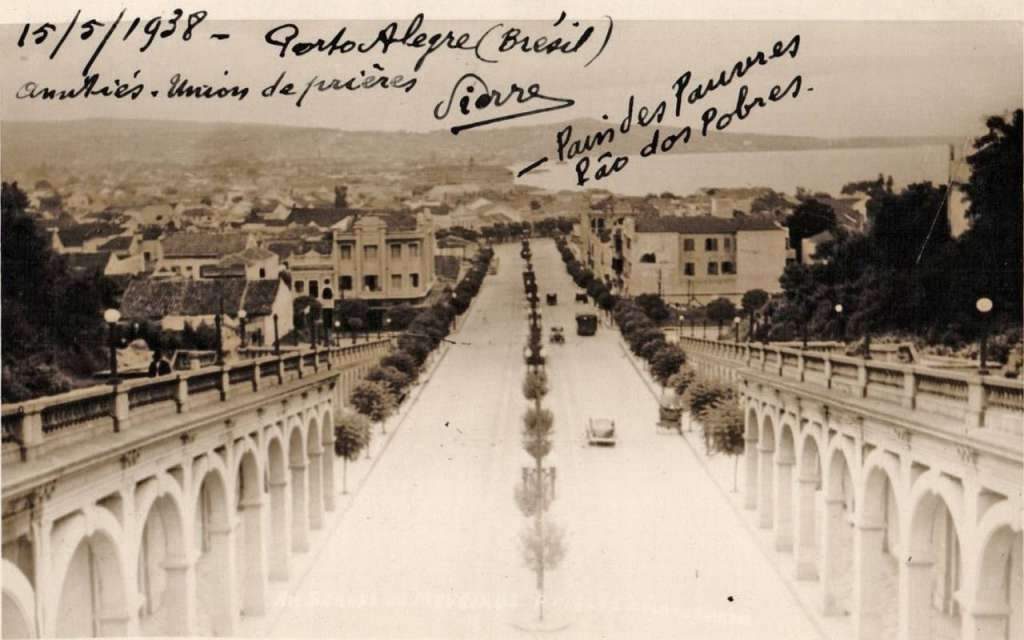 Porto Alegre - Av Borges de Medeiros em 15/05/1938.