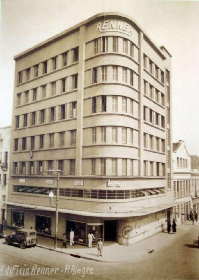 Porto Alegre - Fábrica A J Renner e Companhia na  década de 1920.