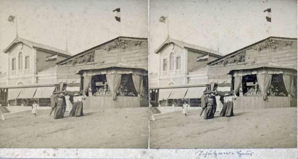 Porto Alegre - Sociedade Schütz Verein(foto estereoscópica) do final do século XIX.