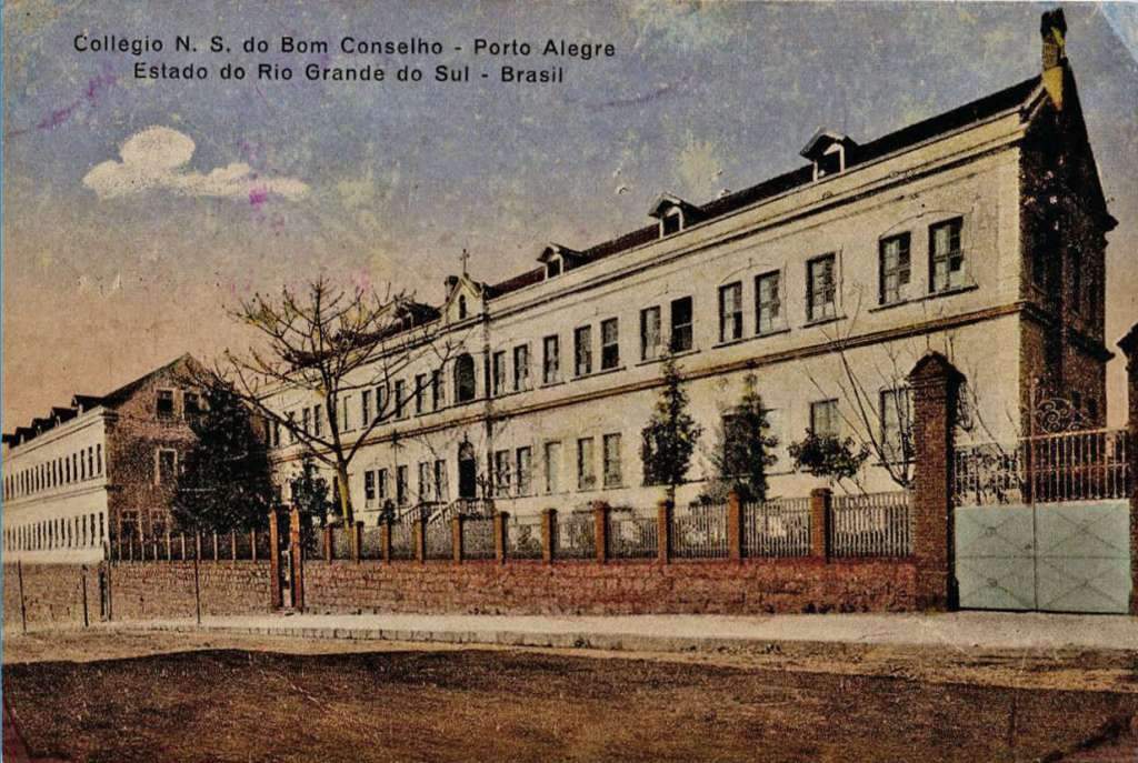 Porto Alegre - Colégio Bom Conselho no início do século XX.
