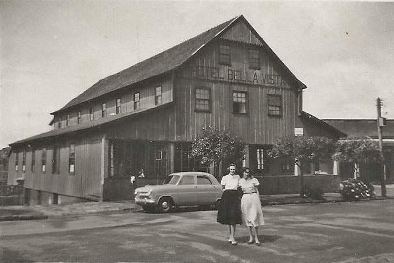 Canela - Hotel Bela Vista na década de 1950.