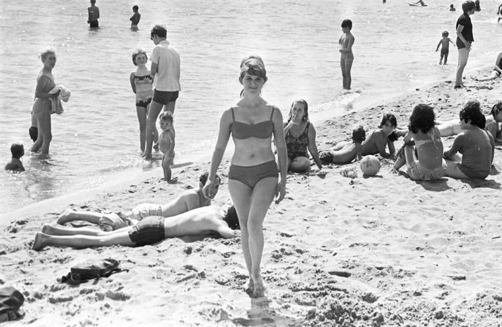 Porto Alegre - Praia de Ipanema na década de 1960.