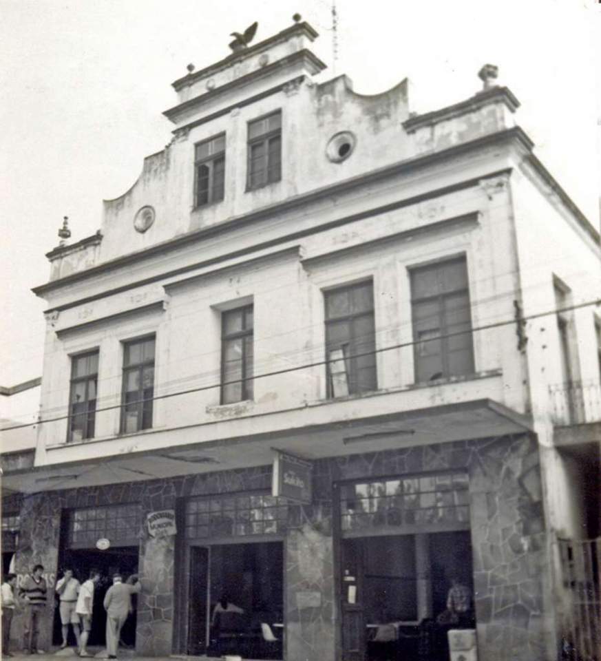 Lajeado - Rodoviária Municipal na década de 1970. Fonte: acervo Felipe Bouvie. 