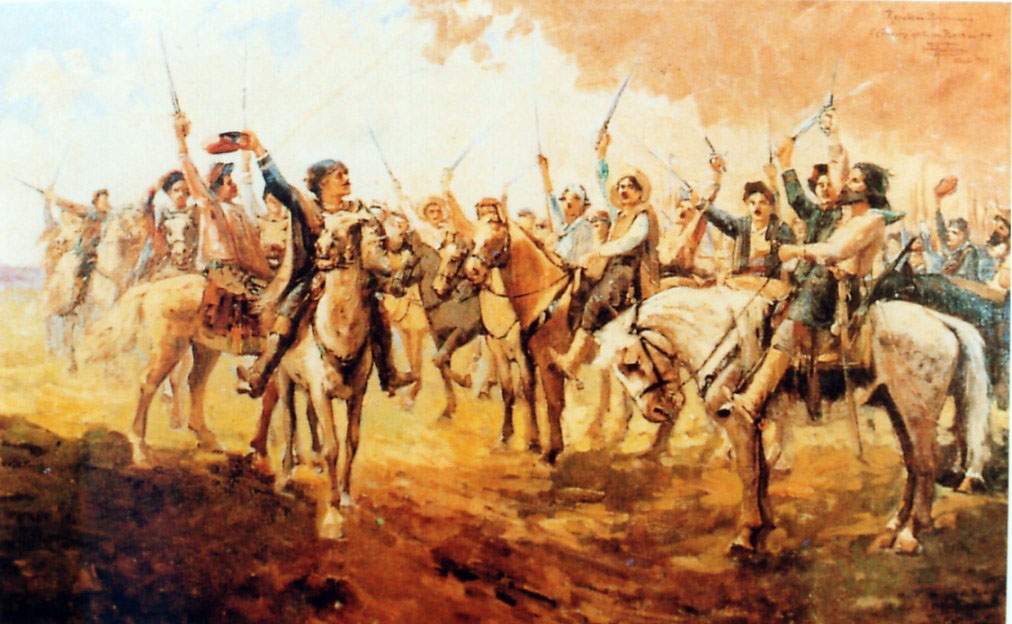 Proclamação da República Rio-Grandense em 20 de setembro de 1835.