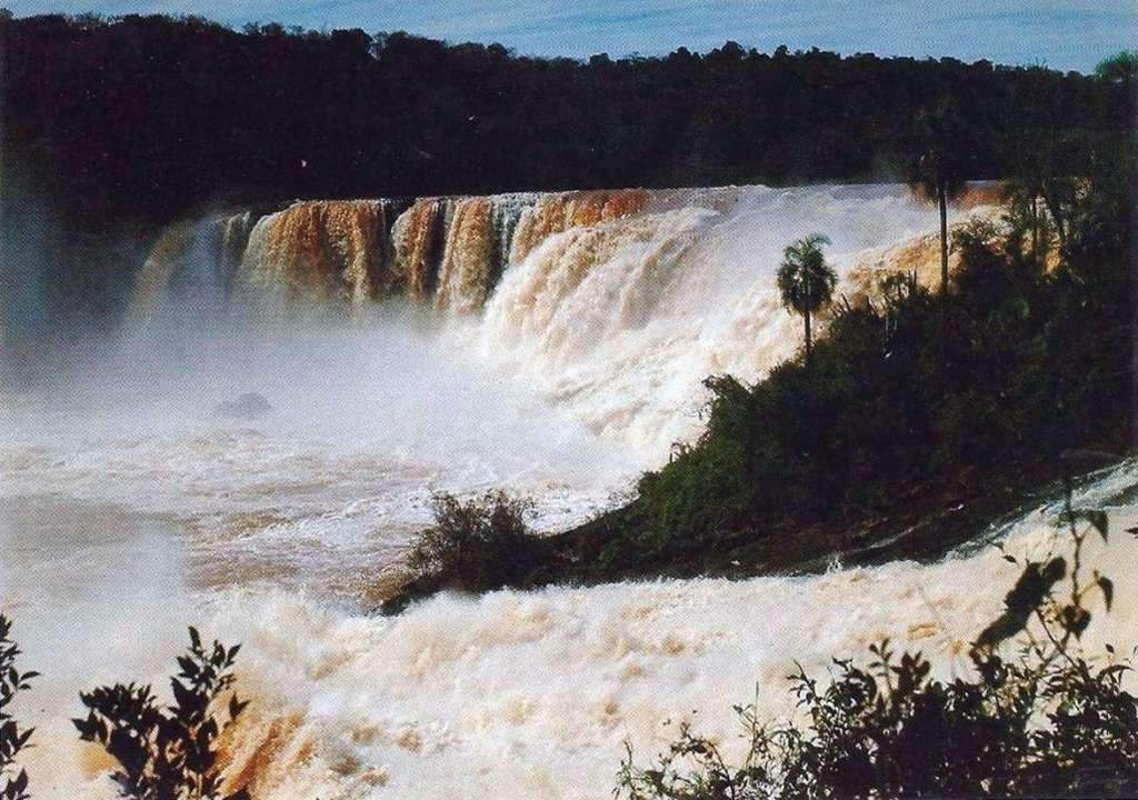 Espumoso - Salto grande do Jacuí na década de 1970.