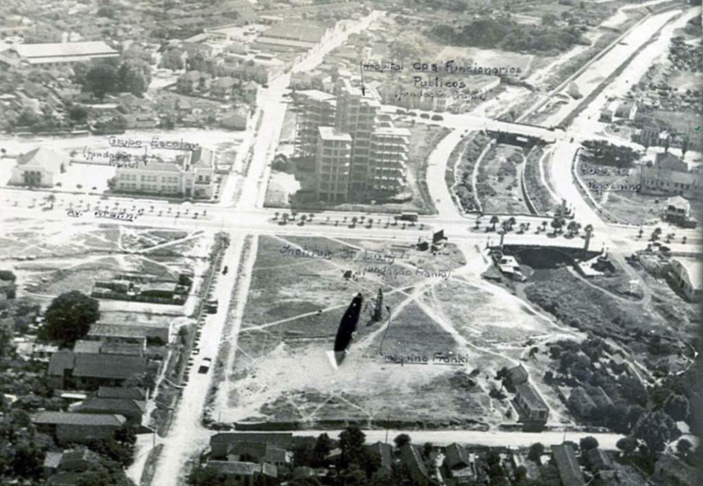 Porto Alegre Av João Pessoa e Av Azenha 1948 prati com br