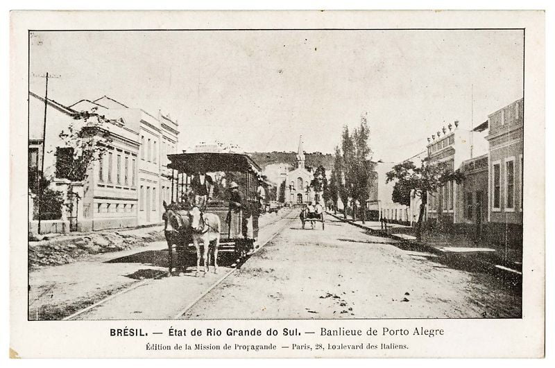 Porto Alegre Igreja Menino Deus Av Getúlio Vargas decada 1900