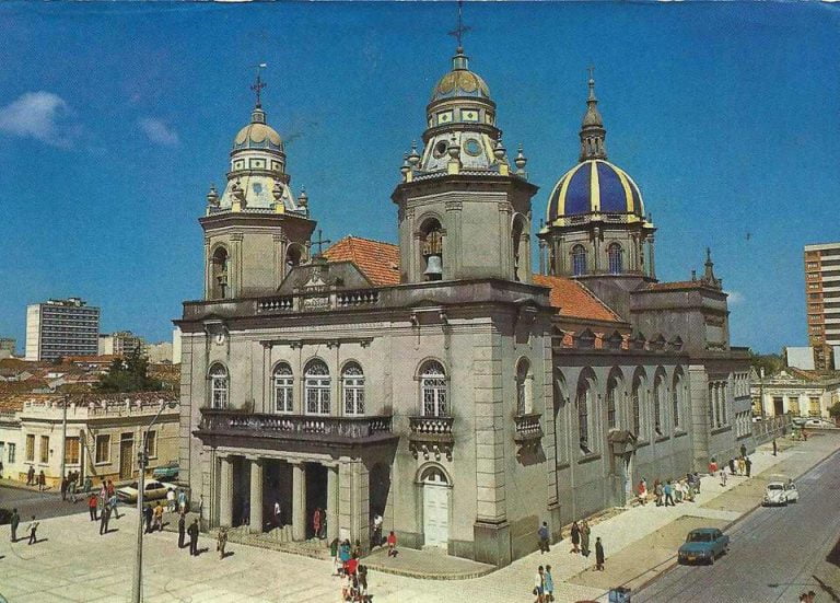 Pelotas Catedral São Francisco de Paula década 1970 Pelotas Catedral São Francisco de Paula década 1970
