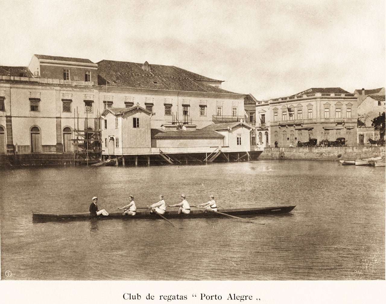 Porto Alegre – Sede Clube Caixeral – Demonstração Ginástica Turnerbund( Sogipa) – 1904 –