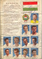 Album do Mundial da Copa Do Mundo  1962. 12 
