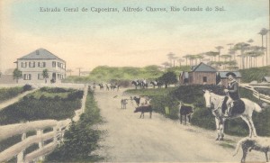 Alfredo Chaves Postal Estrada geral de Capoeiras