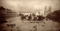 RJ Praça D. Pedro II, atual praça 15 de Novembro, no Rio de Janeiro, em 1898