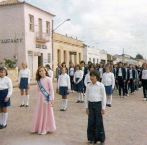 Camaquã Desfile cívico déc1970
