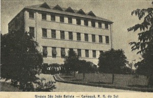Camaquã Extinta Escola São João Batista 1944