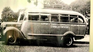 Camaquã Ônibus empresa Frederes déc1940