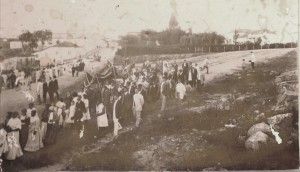 Canguçu Procissão no Centenário de Freguesia de Canguçu e criação da Paróquia 31-01-1912