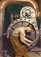EUA Trabalhador Mecânico 1920    