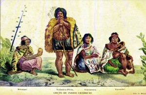 Desenho Índios Charruas(Dicionário Aurélio Porto) 