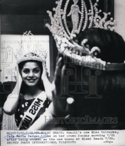 Gaúcha Ieda Maria Vargas eleita Miss Universo em 20-07-1963