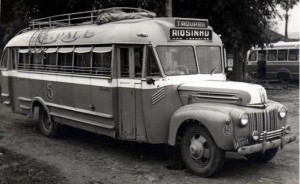 Ônibus da empresa Citral fazendo percurso Taquara X Riosinho(acervo Braulio Petry)   