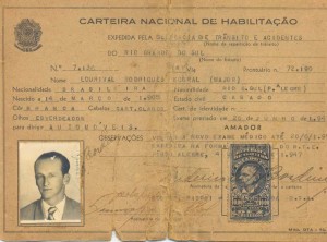 Carteira Nacional de Habilitação 1947
