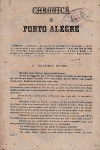 Chronica de Porto Alegre 1855