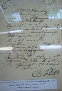 Porto Alegre Concessão de Sesmaria ao padre Antinio Ferreira Leitão 1823