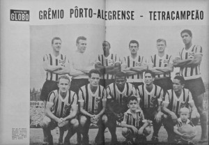 Porto Alegre Time Grêmio conquistou tetracampeonato gaúcho(1956-57-58-59) 1959  