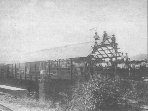 Igrejinha construção da ponte sobre o rio Paranhana 1935 2