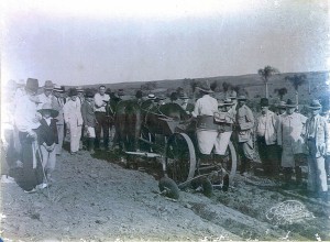 Jaguarão Demonstração da máquina de plantar batatas 1935