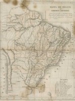 Mapa Brasil séc XIX    