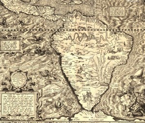 Mapa América do Sul(Gutierrez) (1562)