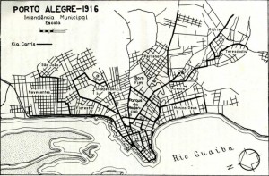 Mapa Porto Alegre 1916