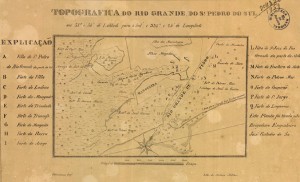 Mapa Rio Grande Topografica 1710-1795