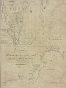 Planta Pelotas e de Barra São Gonçalo  1838