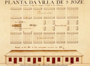 Planta Vila de São José 1767-1777   