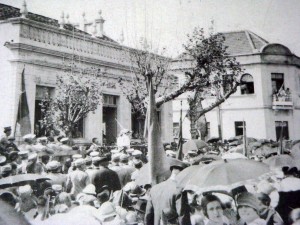 Novo Hamburgo Prefeitura Municipal Av Pedro Adams Filho frente à Praça do Imigrante déc1930