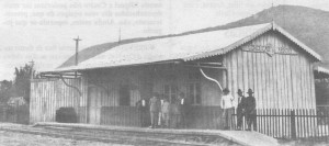 Osório estação ferroviária da linha Conceição do Arroio-Palmares déc1920