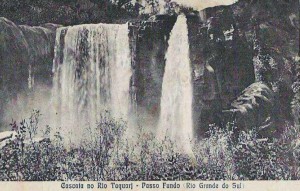 Passo Fundo - Cascata do Taquari na década de 1940           