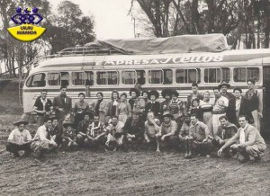 Passo Fundo CTG Lalau Miranda na década de 1960 - Fonte- Site do CTG    