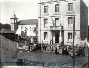 Passo Fundo Colégio Conceição e Matriz Nossa Senhora da Conceição em 1930      