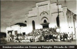 Passo Fundo Igreja Assembléia de Deus do Boqueirão em foto da década de 1960 