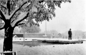 Passo Fundo Neve na Praça(acervo  Ernesto Tochetto) 1965 