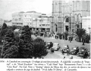 Passo Fundo Praça central em 1954 (1) 
