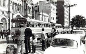 Passo Fundo Ônibus Coleurb Preparativos para excursão 1967 