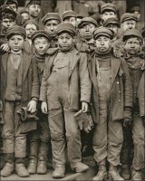 EUA Pensilvânia Trabalho Infantil Mina de carvão 1906 
