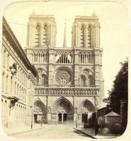 França Notre-Dame Photo Lamy 1864-1865 