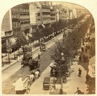 França Paris, il y a 150 ans, vers 1864-1865 